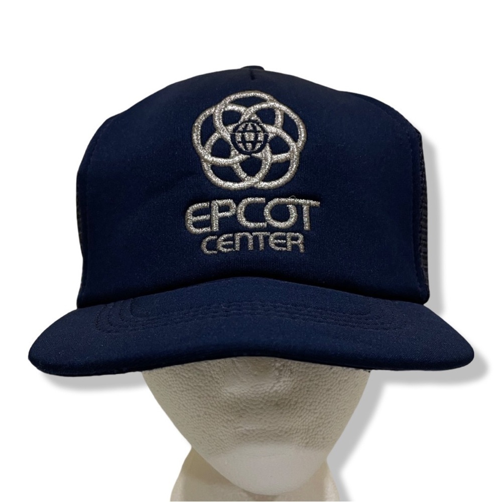 Vintage 80s Disney Epcot Center Trucker Hat